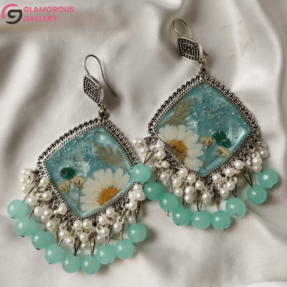 Handmade Custom Resin Earrings