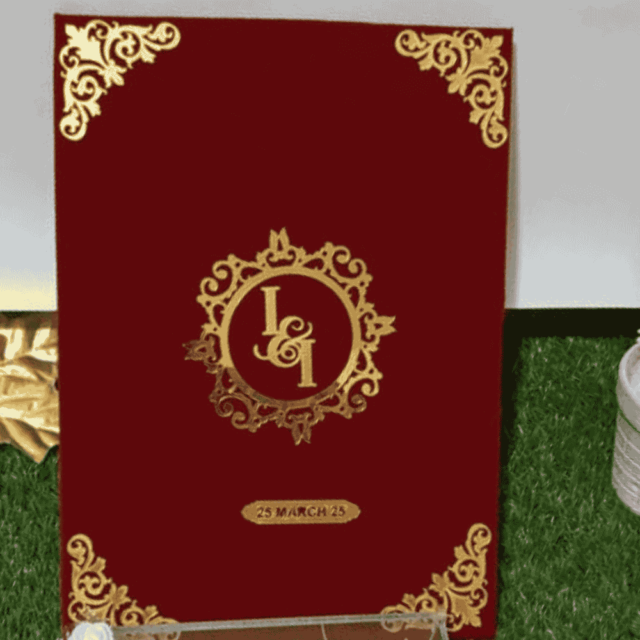 Nikkah Thumboard Box